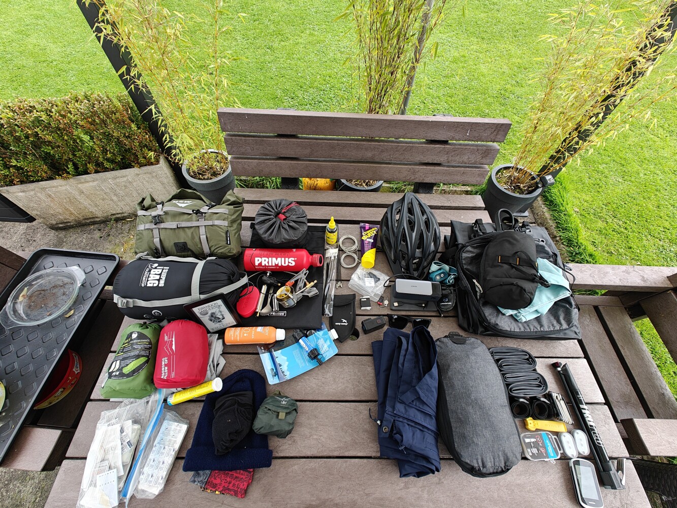 The gear. Or most of it at least.