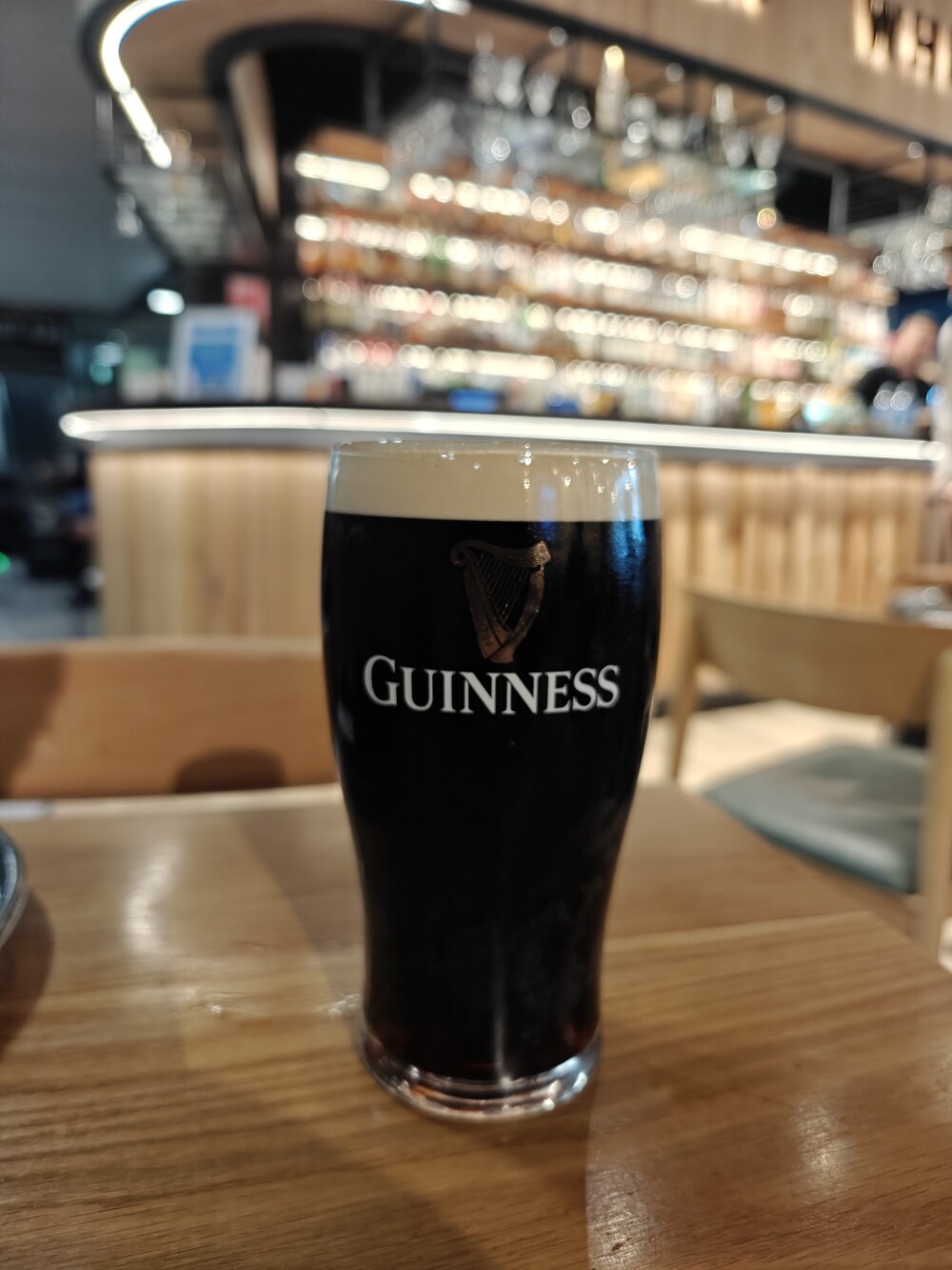 Last pint of Guinness for a while!