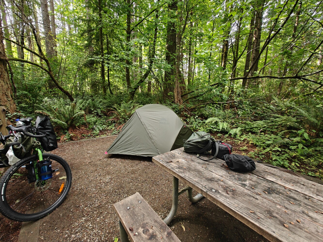 First camp... Before they moved me