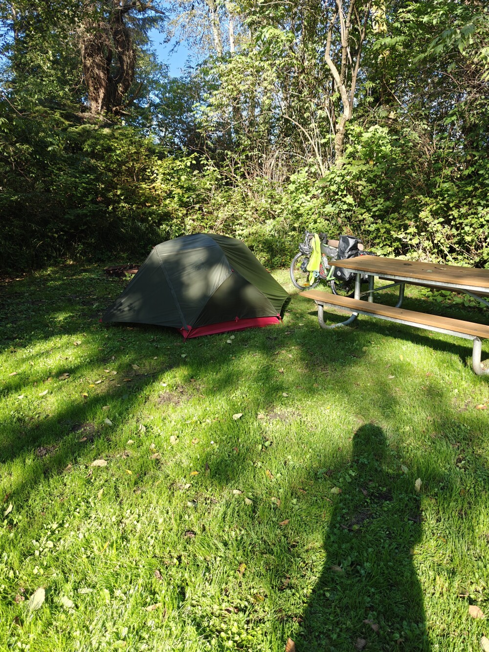 Camp for tonight