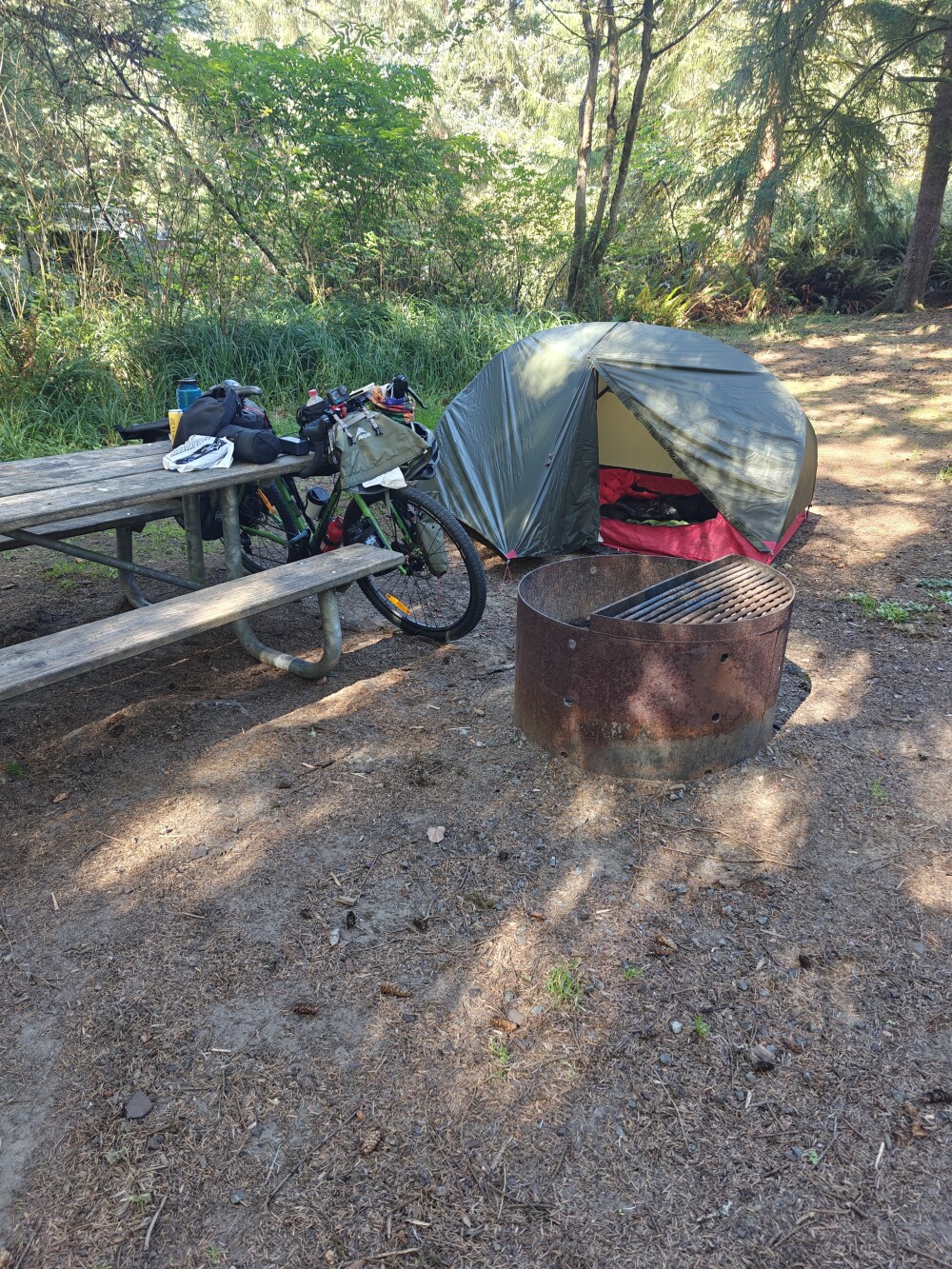 Camp for tonight